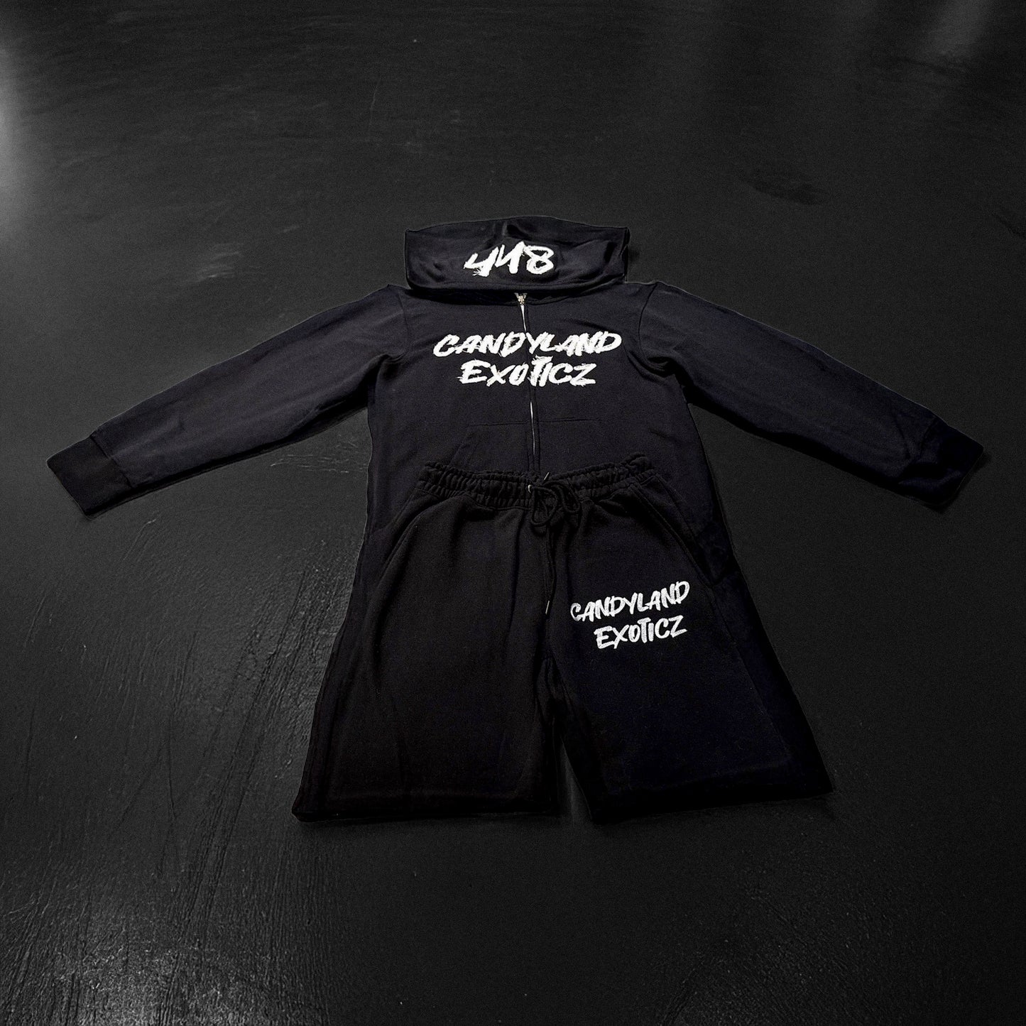 448 STATEMENT - BLACK SHORT SET