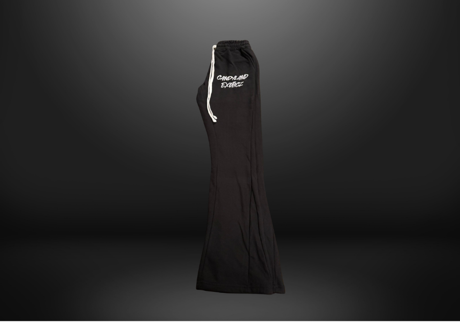 Candyland Exoticz “Essential Script” Pants - Black