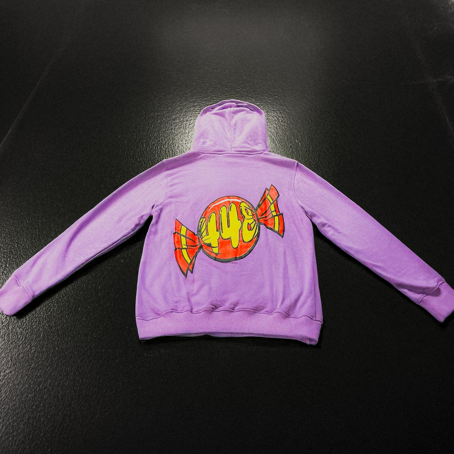 448 STATEMENT HOODIE - PURPLE