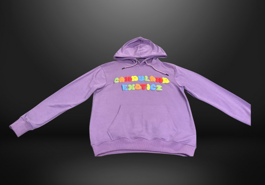 Candyland Exoticz Pullover Hoodie - Bubble Pop - Purple