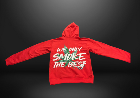 Candyland Exoticz Zip Hoodie - We Only Smoke the Best - Red