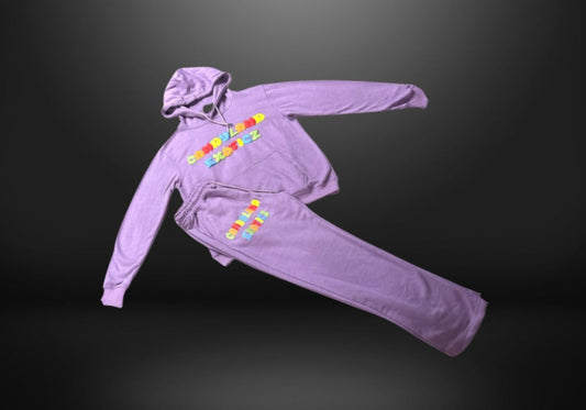 Candyland Exoticz “Vibrant Logo” Tracksuit - Purple