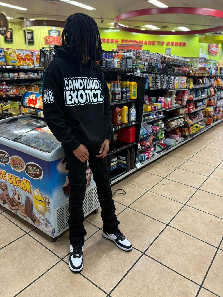 Candyland Exoticz “Motion Picture” Hoodie - Black