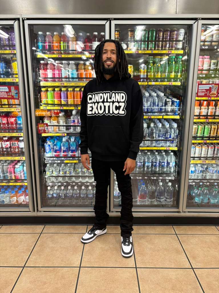 Candyland Exoticz “Motion Picture” Hoodie - Black