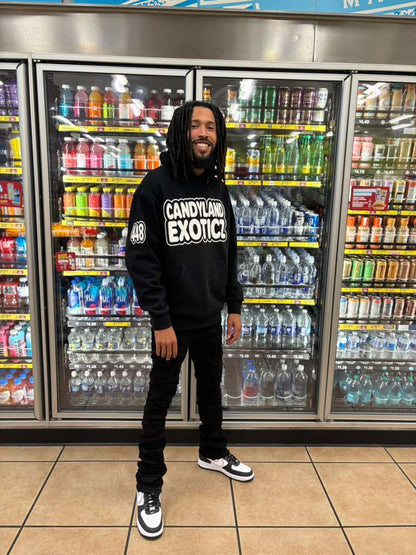 Candyland Exoticz “Motion Picture” Hoodie - Black
